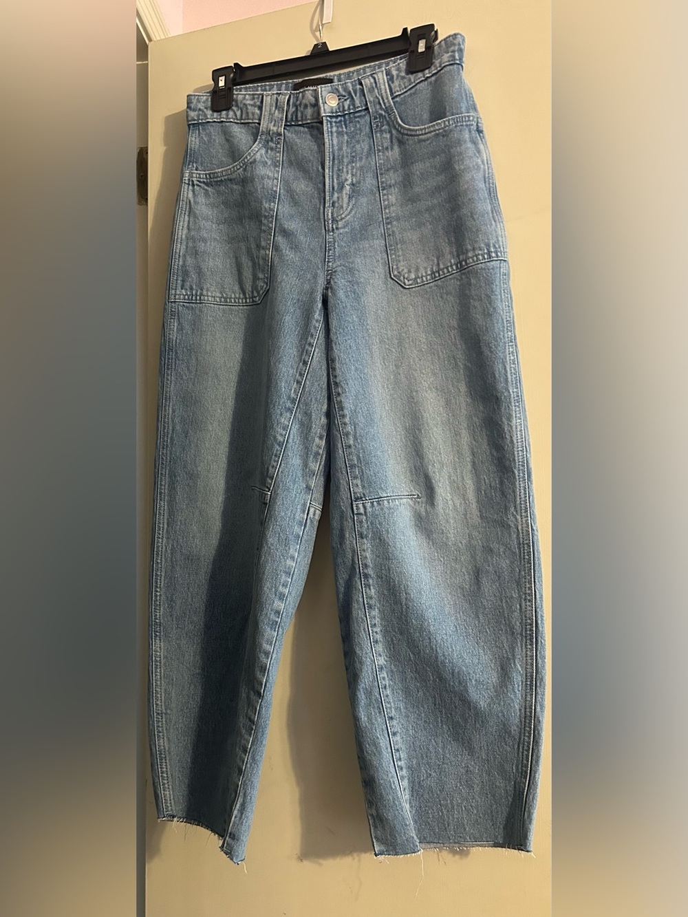Light Blue women’s barrel  Jeans
